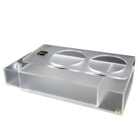 manufacturer Hotel PMMA bathroom Pcs with drawer toilet disposable acrylic storage box