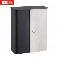 home delivery parcel box galvanized steel letterbox aluminum wall mounted mailbox garden delivery box