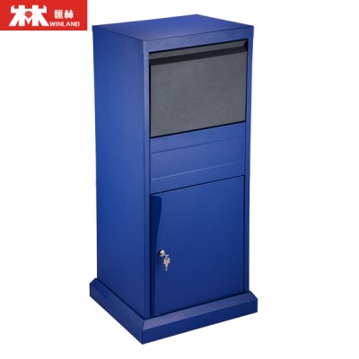 Galvanized Steel Waterproof Home Parcel Drop Box Parcel Box Parcel Delivery Box WinLand