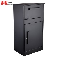 Waterproof Home Galvanized Steel Parcel Drop Box Parcel Delivery Box Big Parcel Box