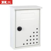 Winland Wholesale Modern  Durable Galvanized Steel Wall Mount Mailbox Post box