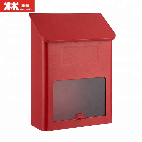 small letter box home post boxes metal steel stainless steel post wall mounted mailbox cheap mailbox