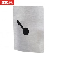 stainless steel keys box with hook design security indoor box for sale