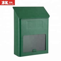 Customized Wall Mounted Galvanized Steel or Stainless Steel Letter Box Mailbox Without Lock