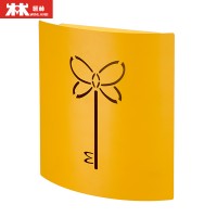 Pretty Products Wall Mounted Key Box Butterfly Shape Letter Box Lockable Mailbox